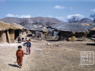 Children in rural village, 1960