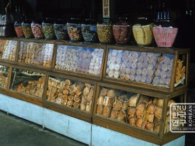 Candy store, 1950s